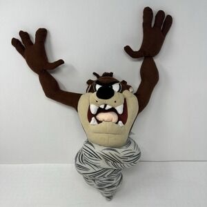 Nanco Looney Tunes Tasmanian Devil Taz Tornado Plush Stuffed Animal 12" Toy